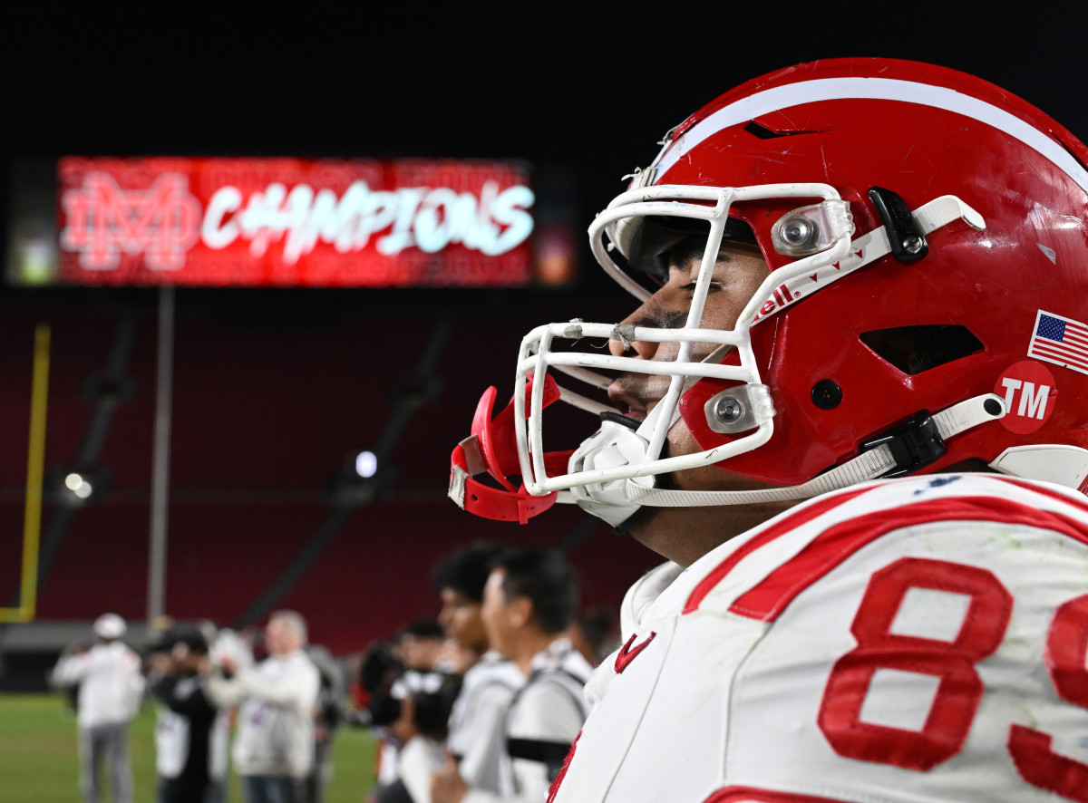 Mater Dei vs St John Bosco CIF Southern Section D1 Final November 24, 2023 Photo-Heston Quan41